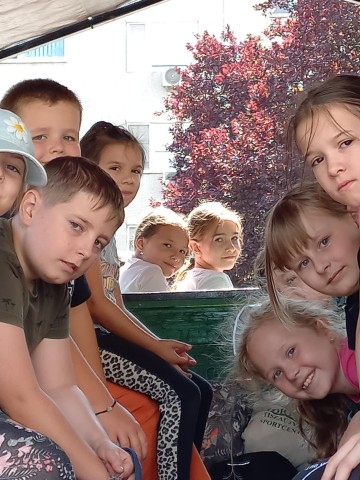 A városból lovaskocsival mentünk vissza Szederkénybe.